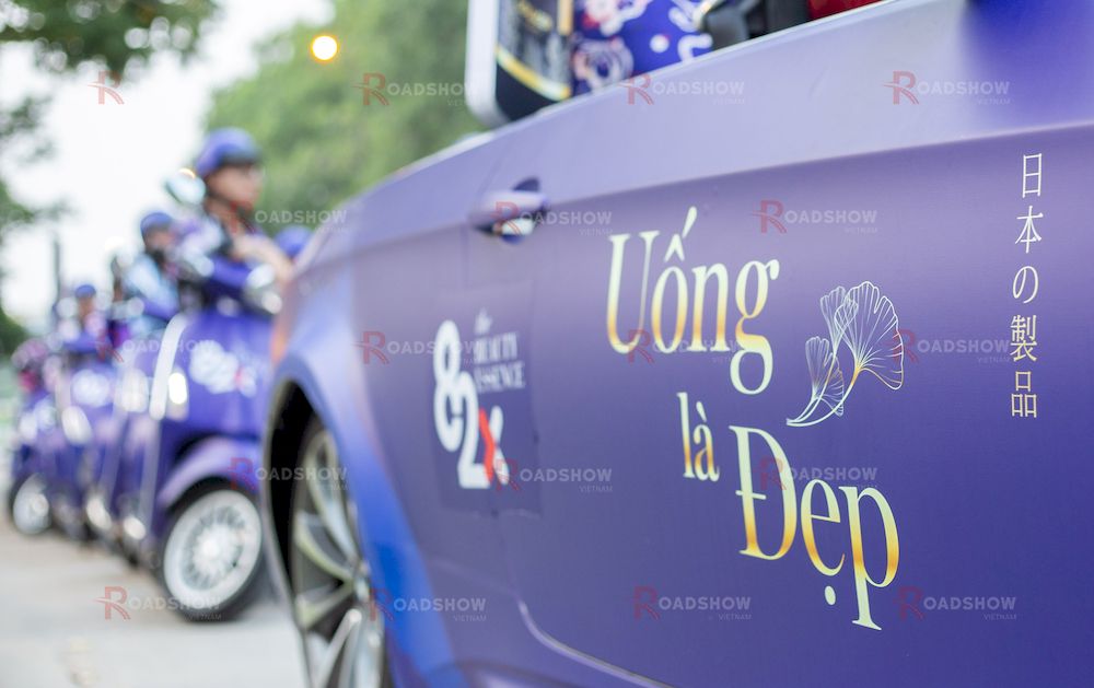 Dự án Roadshow ô tô & xe máy sôi động của 82X Beauty