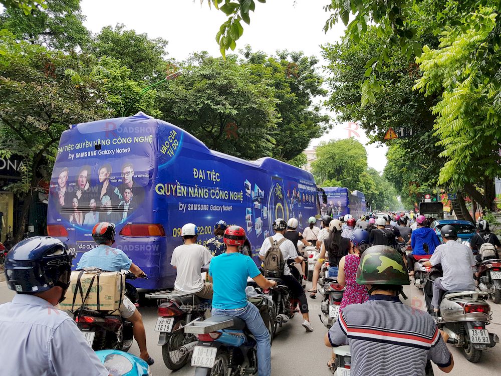 Dự án Luxury Roadshow ấn tượng của Samsung Galaxy Note 9