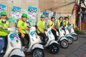 Dự án Roadshow xe máy sôi động của Just Kidding