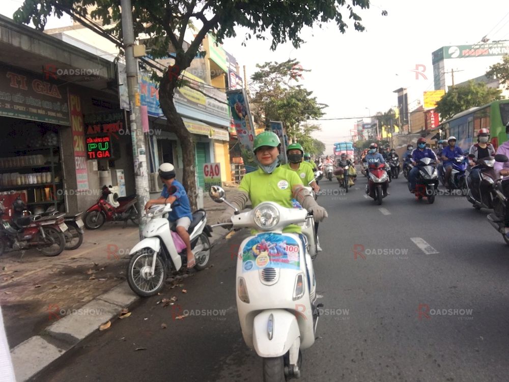 Dự án Roadshow xe máy sôi động của Just Kidding