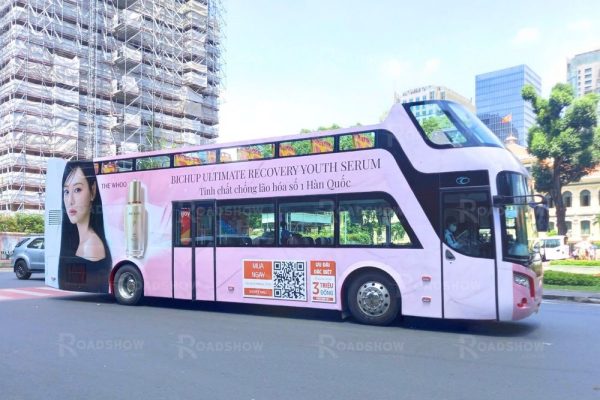 Dịch vụ tổ chức Roadshow bus 2 tầng của Roadshow Việt Nam