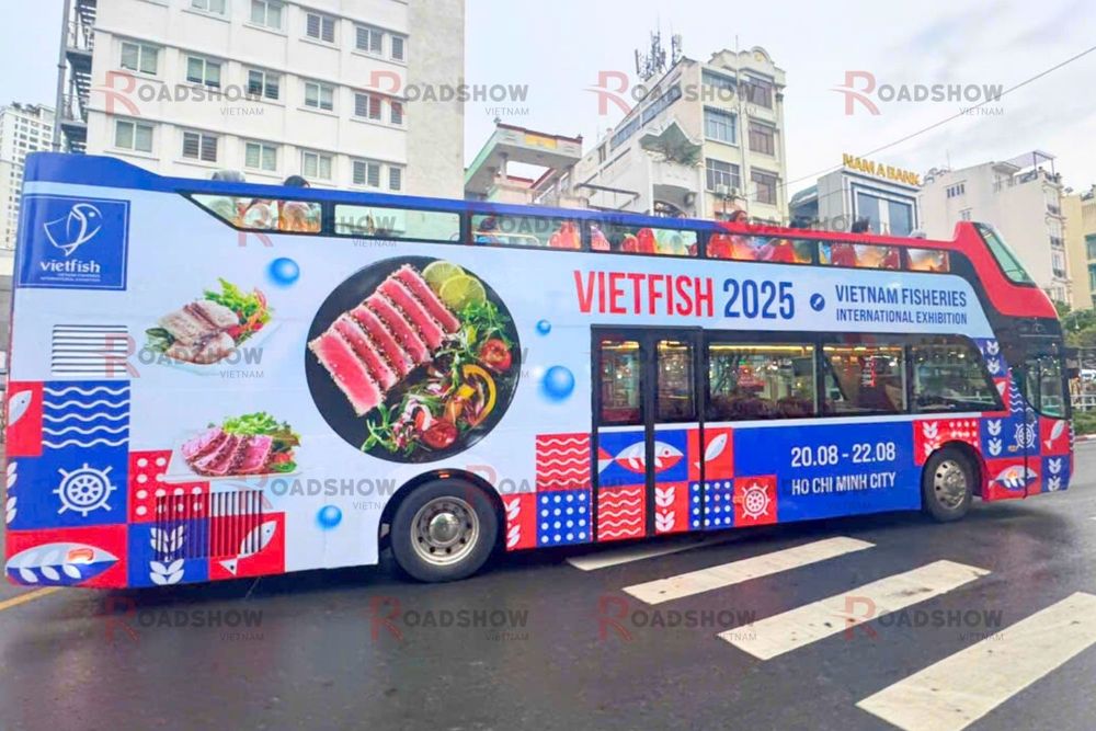 Chiến dịch Roadshow bus 2 tầng VIETFISH 2025 tại TP. Hồ Chí Minh Chiến dịch Roadshow bus 2 tầng VIETFISH 2025 tại TP. Hồ Chí Minh