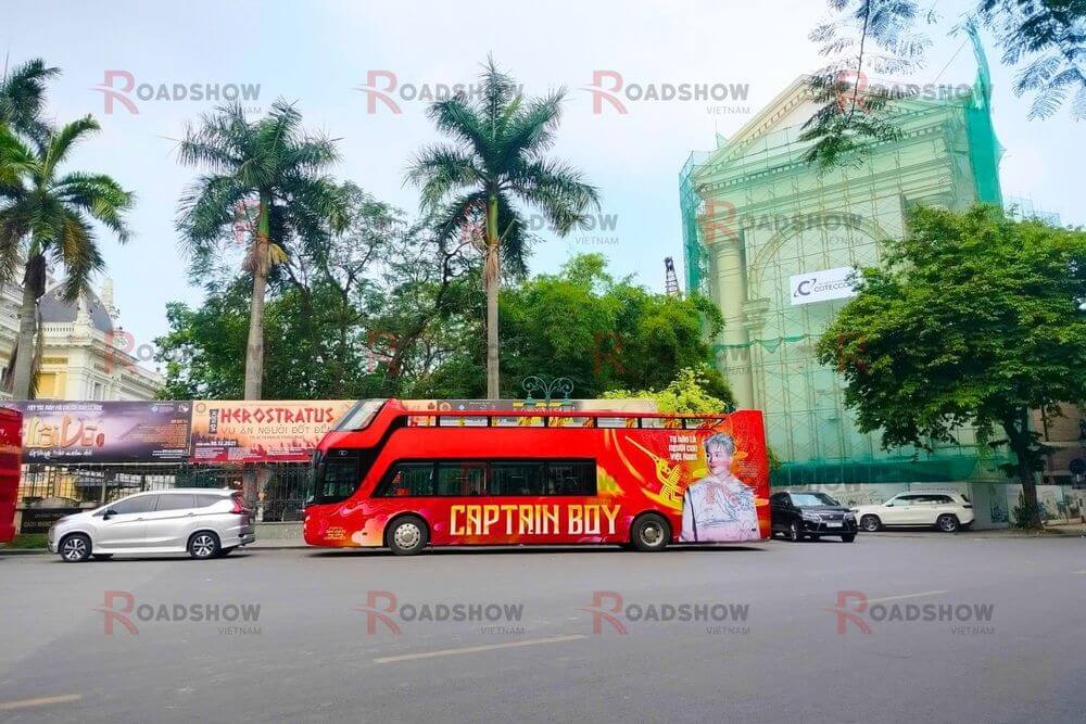 Chiến dịch Roadshow Bus 2 tầng của FC Captain Boy tại Hà Nội