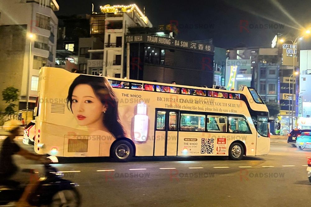 Chiến dịch Roadshow bus 2 tầng của The Whoo gây sốt tại Sài Gòn